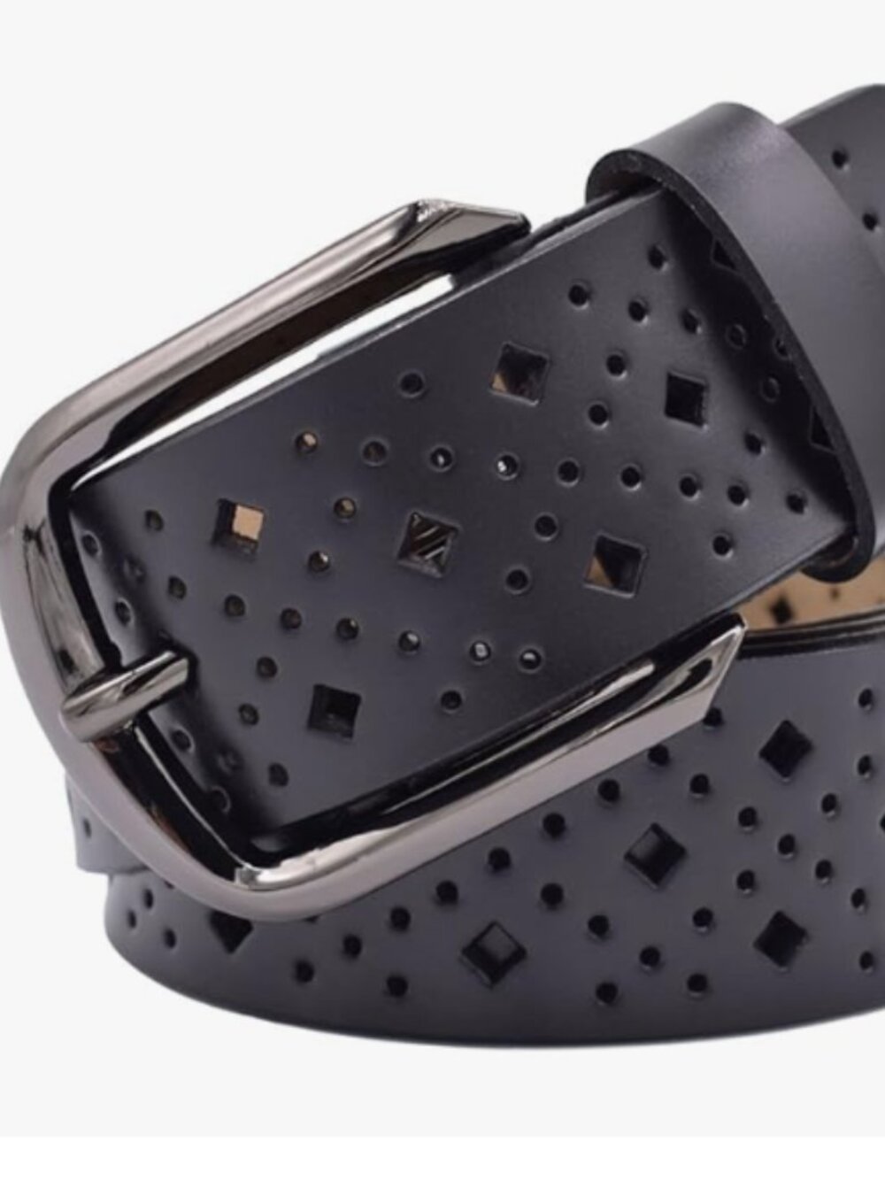 Women's Genuine Leather Belt in Black